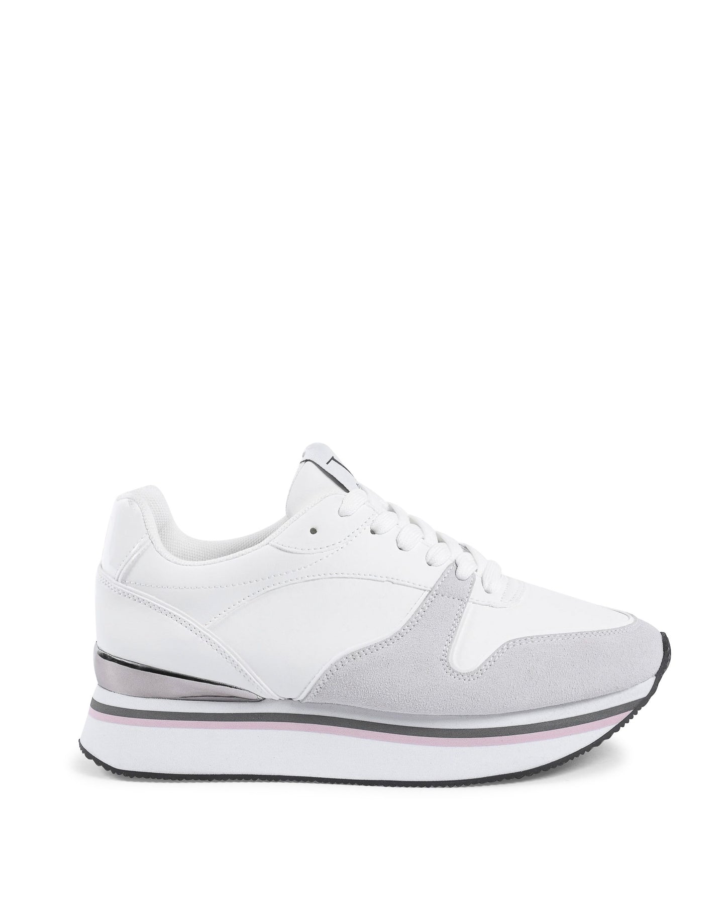 V Italia Womens Sneaker White SNK 003 W WHITE