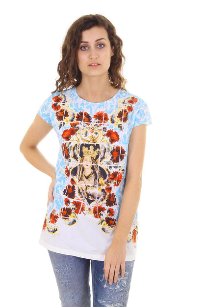 Dolce & Gabbana ladies top short sleeve F7Q08T FP5J6 X0800