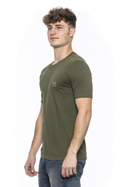 19V69 Italia Mens T-Shirt Green ERIC OLIVE