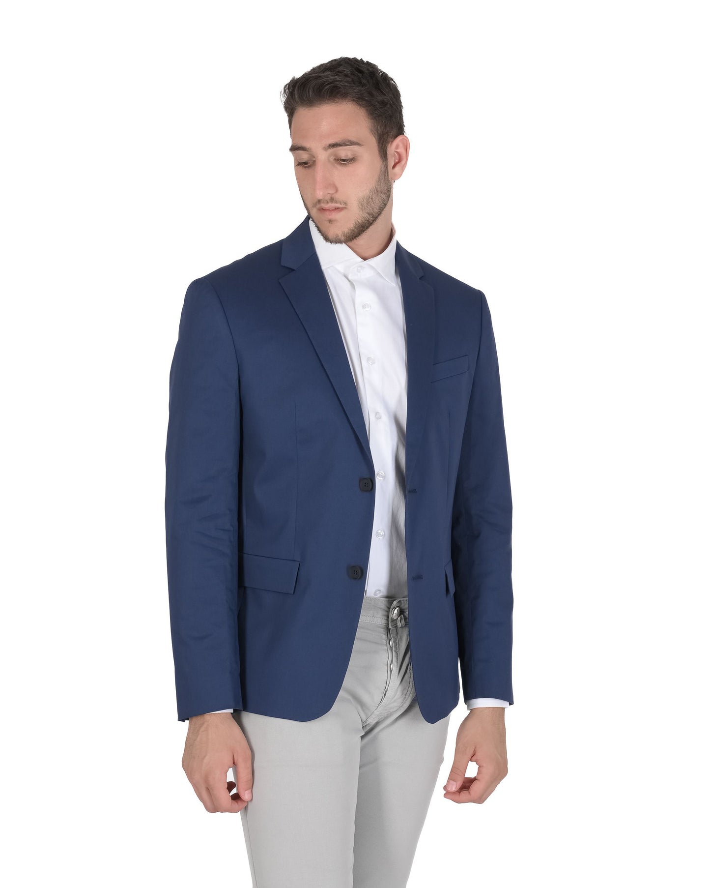 Calvin Klein Mens Blazer Blue K10K103434484