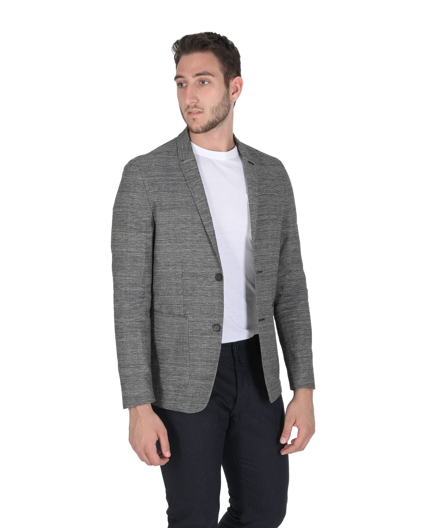 Calvin Klein Mens Blazer Black K10K100756013