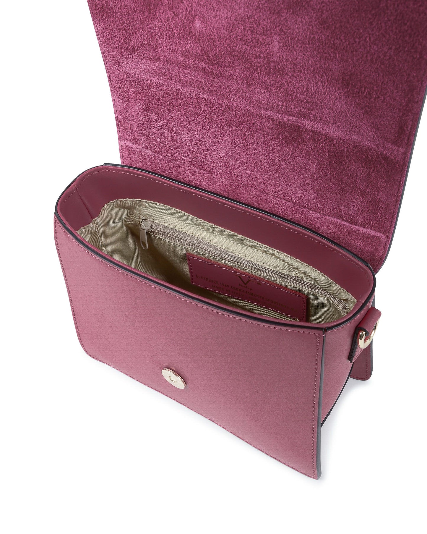 V Italia Womens Handbag Wine V505 52 RUGA MAGENTA