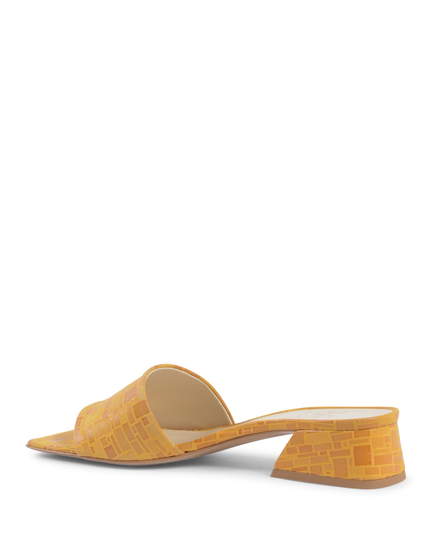 19V69 Italia Womens Sandal Yellow NEPER STAMP. MAT. SENAPE