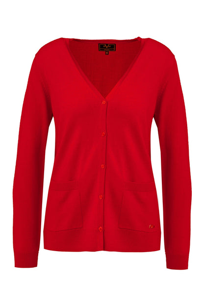 19V69 Italia Womens Sweater Red KIARA RED