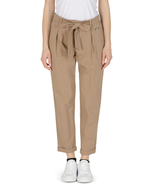 19V69 Italia Womens Trousers Brown TRUMP BROWN