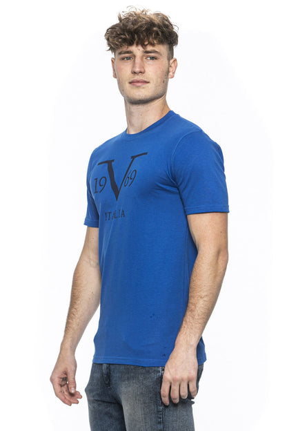 19V69 Italia Mens T-Shirt Blue RAYAN ROYAL BLUE