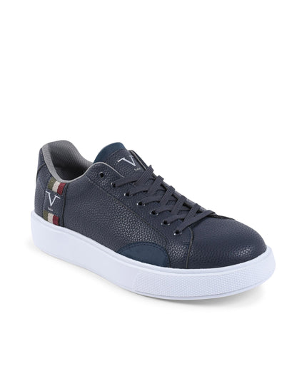 V Italia Mens Sneaker Navy Blue SNK 001 M NAVY