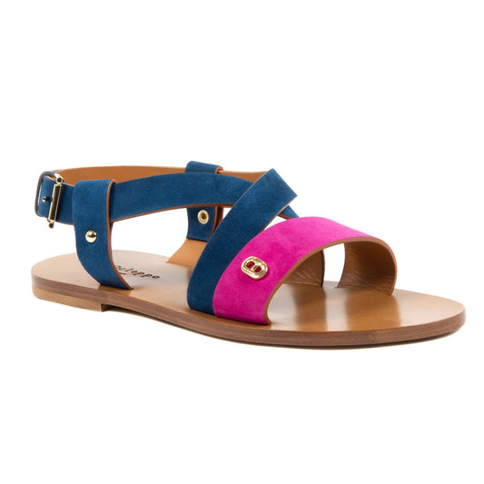 Do Anything Sandal Fuxia & Blue