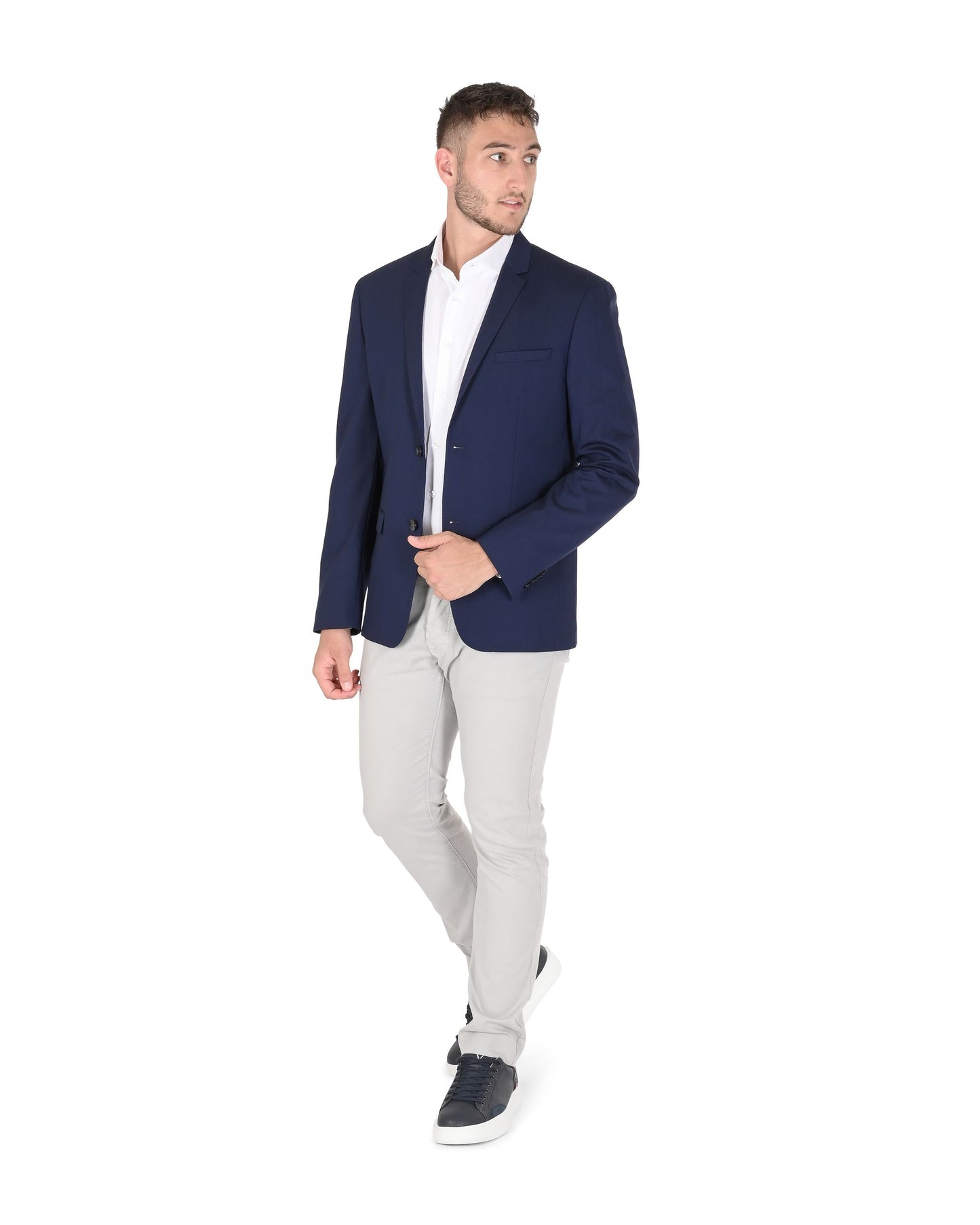 Calvin Klein Mens Blazer Blue K1EK101790477