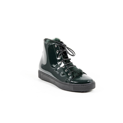 V 1969 Italia Womens High Sneaker 312070 VERNICE VERDE