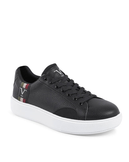 V Italia Mens Sneaker Black SNK 001 M BLACK