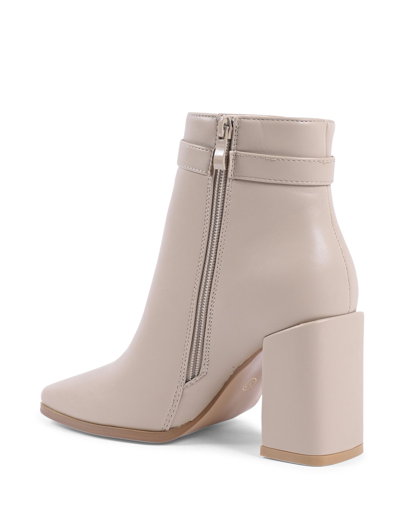 19V69 Italia Womens Ankle Boot Beige X730 BEIGE