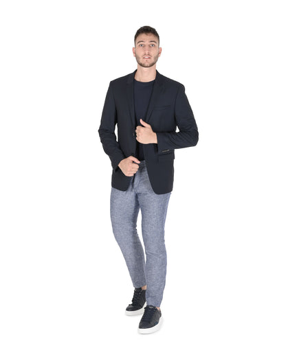 Calvin Klein Mens Blazer Blue K1EK101789478