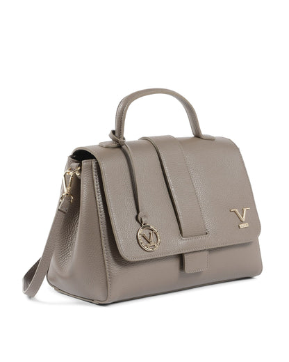 V Italia Womens Handbag Taupe BC10280 52 DOLLARO TAUPE