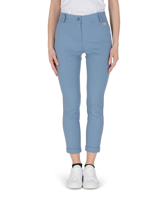 19V69 Italia Womens Trousers Light Blue LEA PR LIGHT BLUE