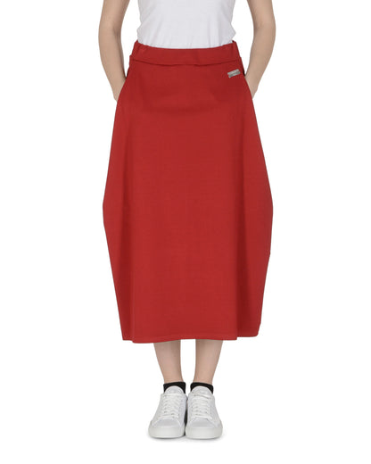 19V69 Italia Womens Skirt Red BAMBI RED