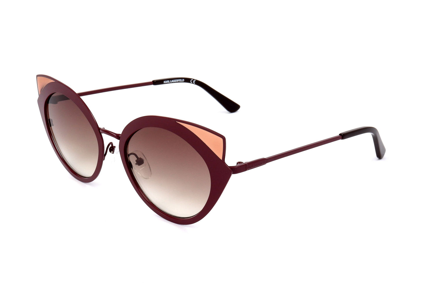 Karl Lagerfeld Womens Sunglasses KL304S 601 53 19 140 MATTE WINE