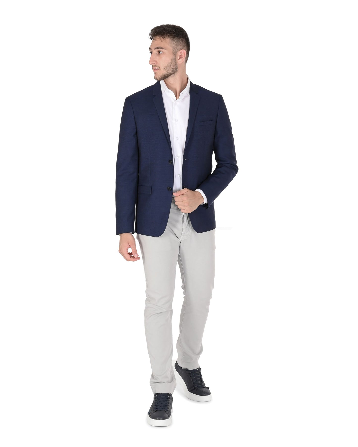 Calvin Klein Mens Blazer Blue K10K101863634