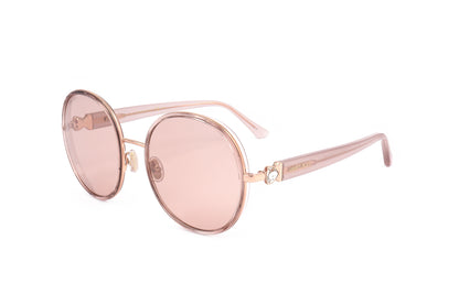 Jimmy Choo Womens Sunglasses PAM S BKU 57 20 140 GOLD NUDE