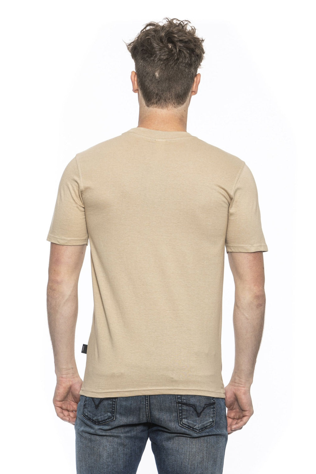 19V69 Italia Mens T-Shirt Beige ERIC BEIGE