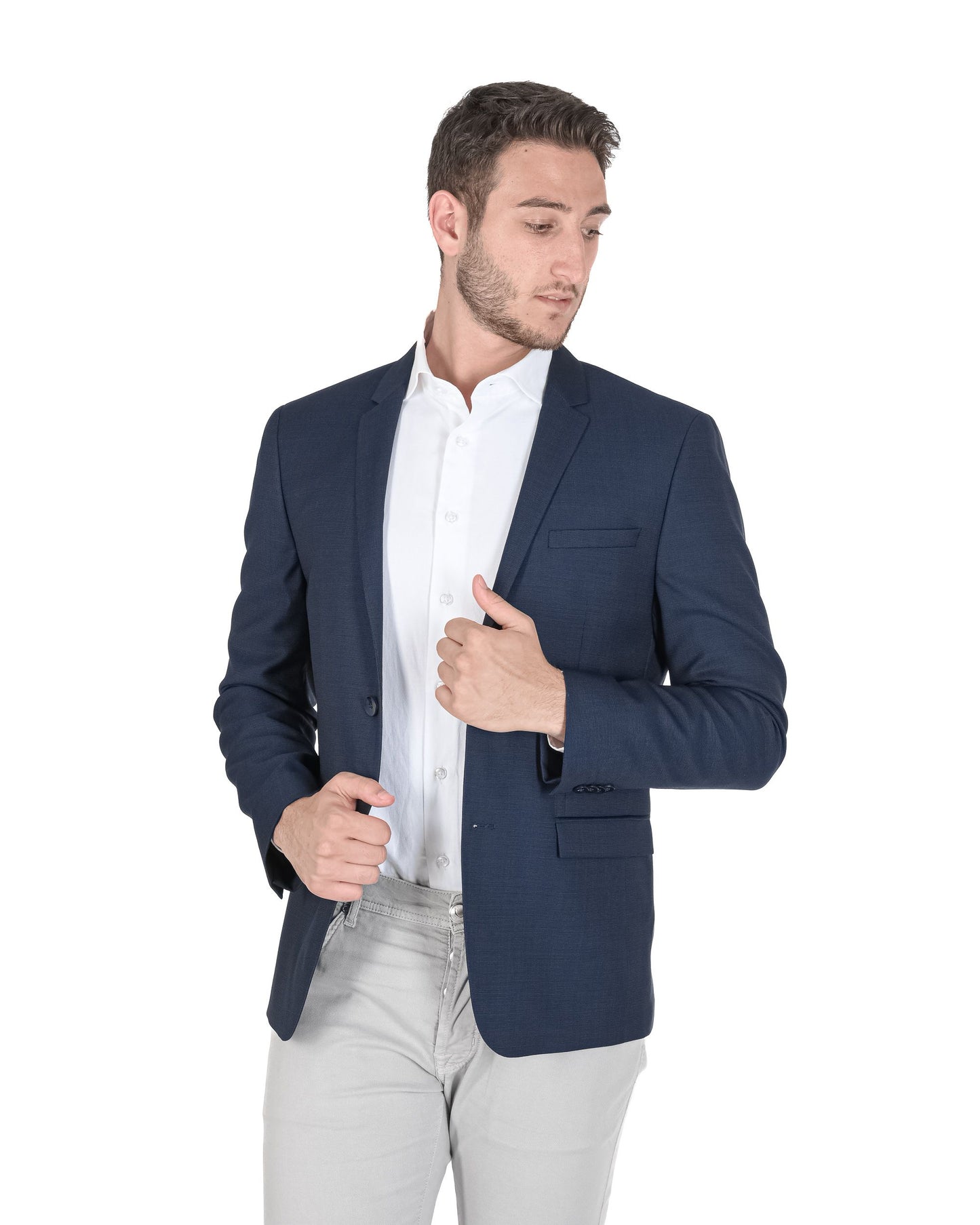 Calvin Klein Mens Blazer Blue K10K101863634