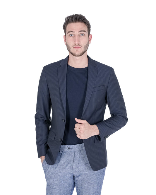 Calvin Klein Mens Blazer Blue K10K102115478