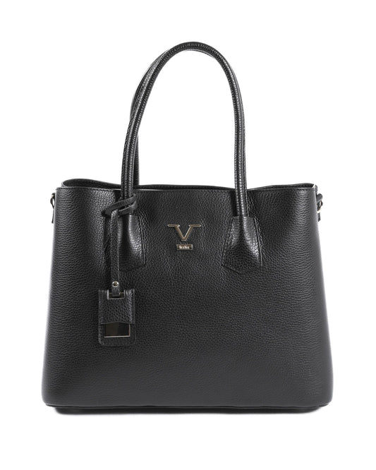 V Italia Womens Handbag 10510 DOLLARO NERO