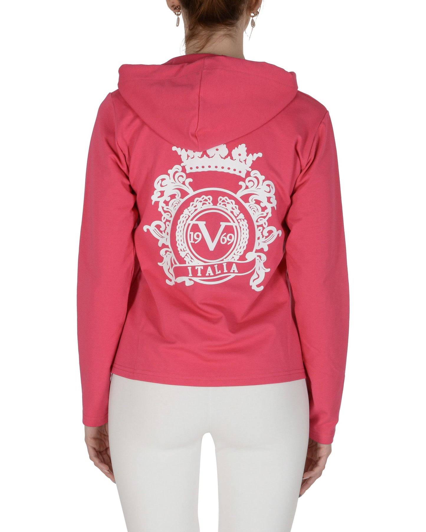 19V69 Italia Womens Hoodie Fuxia ELEANA HOODIE FUXIA