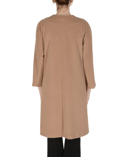 19V69 Italia Womens Coat Camel CLIO CAMEL