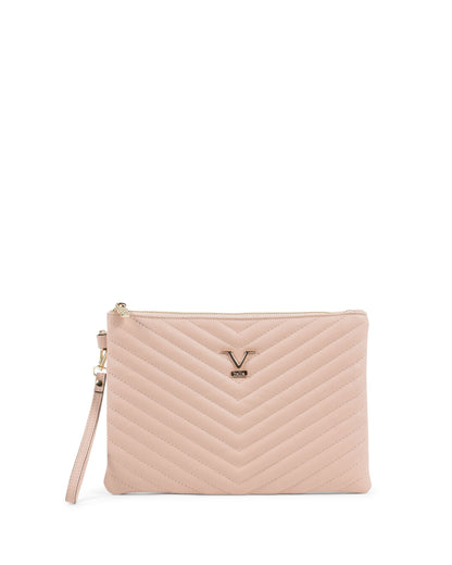 19V69 Italia Womens Clutch Pink V613 52 SAUVAGE BLUSH