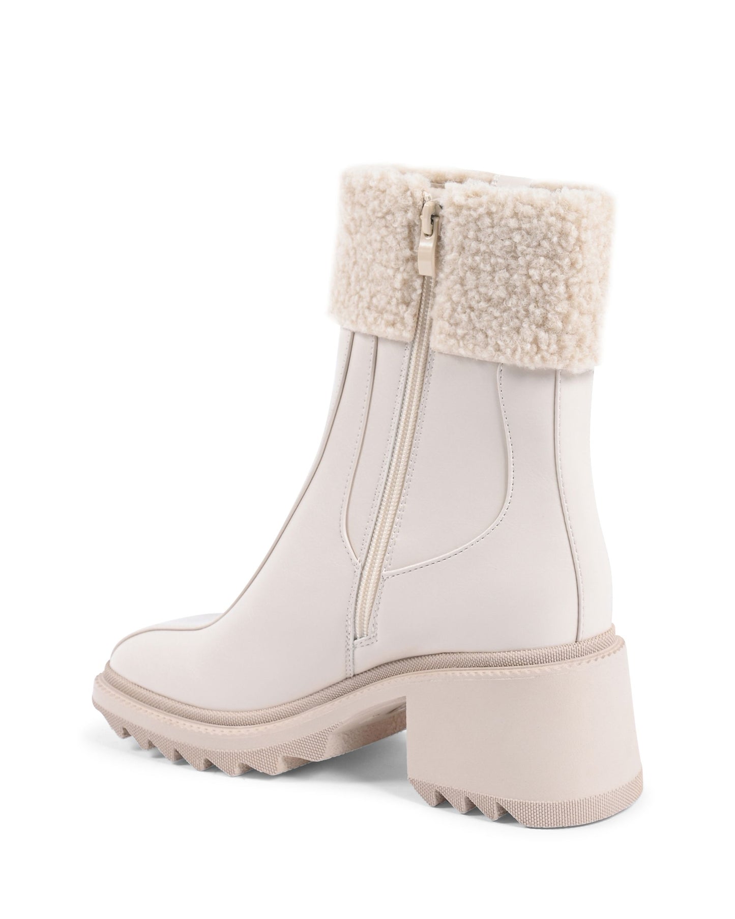 19V69 Italia Womens Ankle Boot Beige 181-86 BEIGE