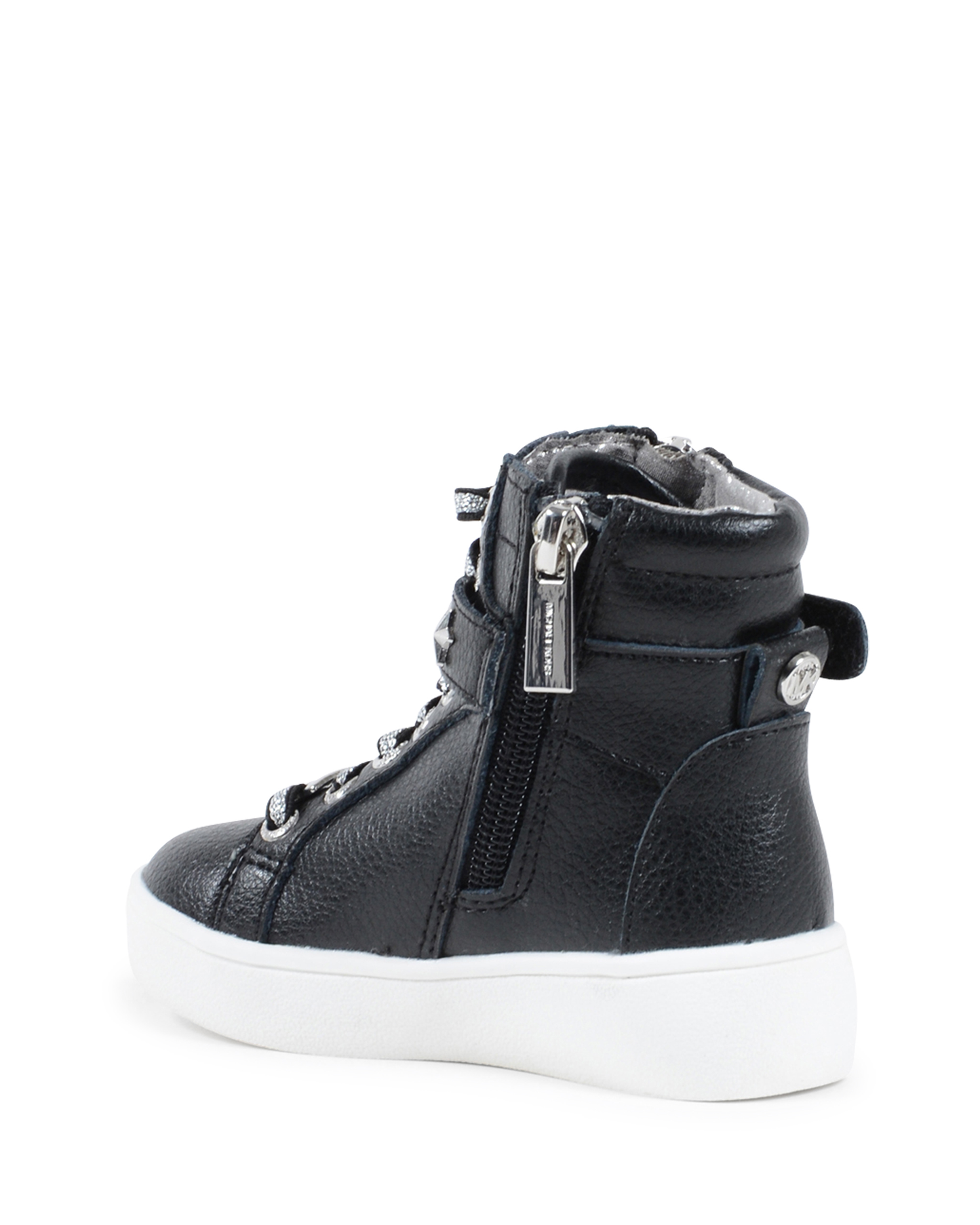 Michael Kors Girls High Sneaker Black ZIA IVY CADETT BLACK