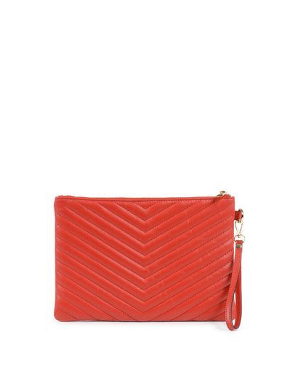 V Italia Womens Clutch Red V613 52 SAUVAGE GINGER