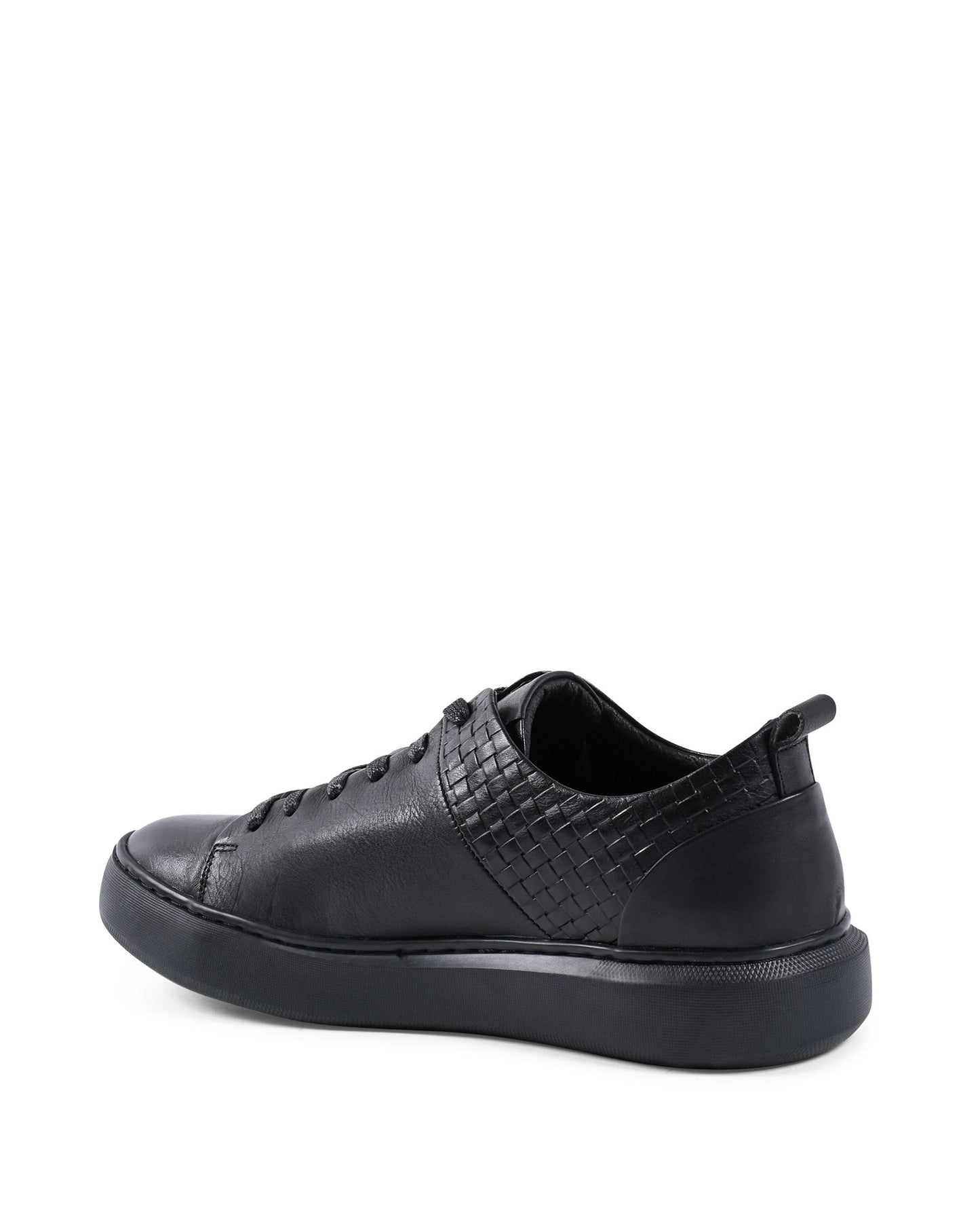 19V69 Italia Mens Sneaker Black YO JZD18-1LA BLACK