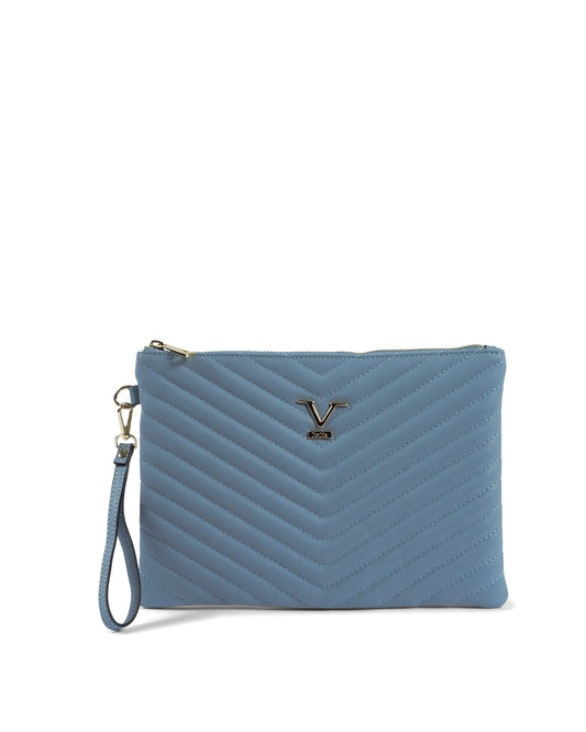 V Italia Womens Handbag Light Blue V613 52 SAUVAGE LIGHT BLUE