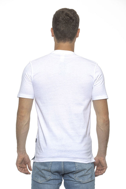 19V69 Italia Mens T-Shirt White IVAN WHITE