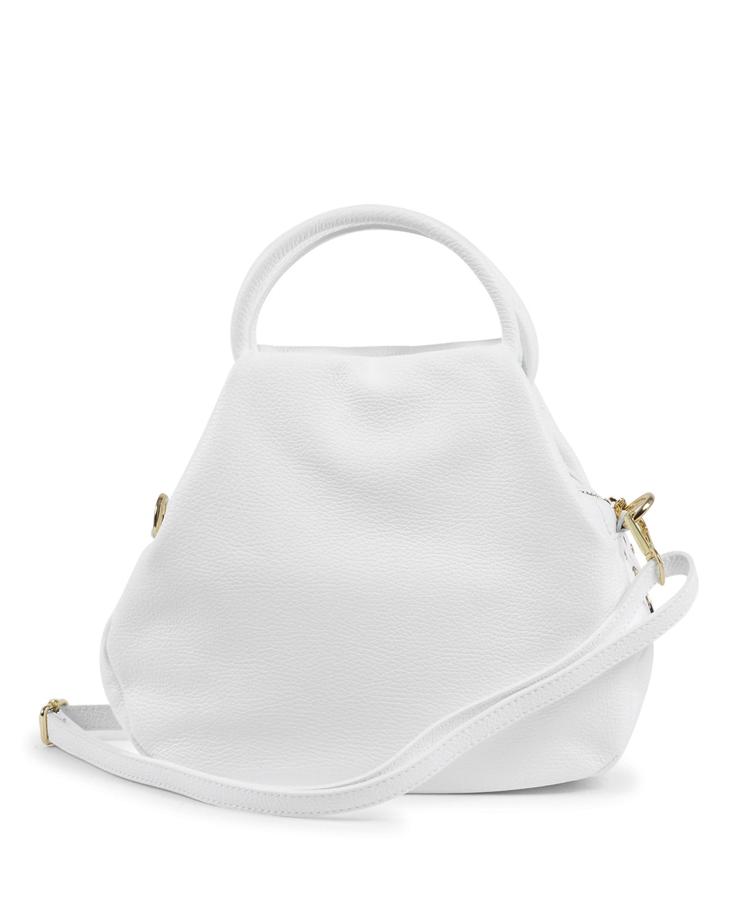 V Italia Womens Handbag White V10312 52 DOLLARO BIANCO