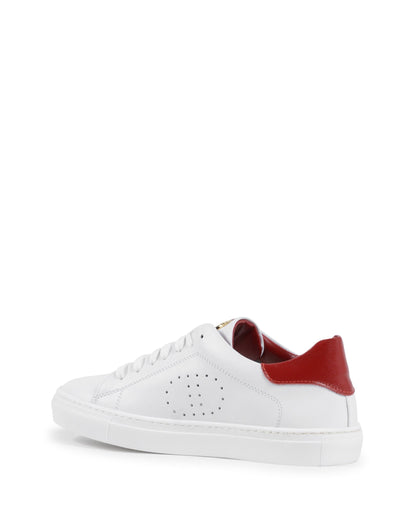 Lady Racer Sportivo Sneaker White/Ruby